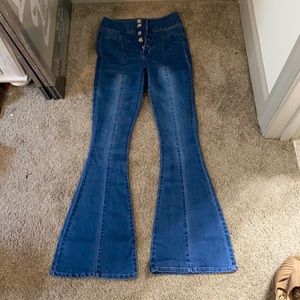 Bell-bottom Jeans